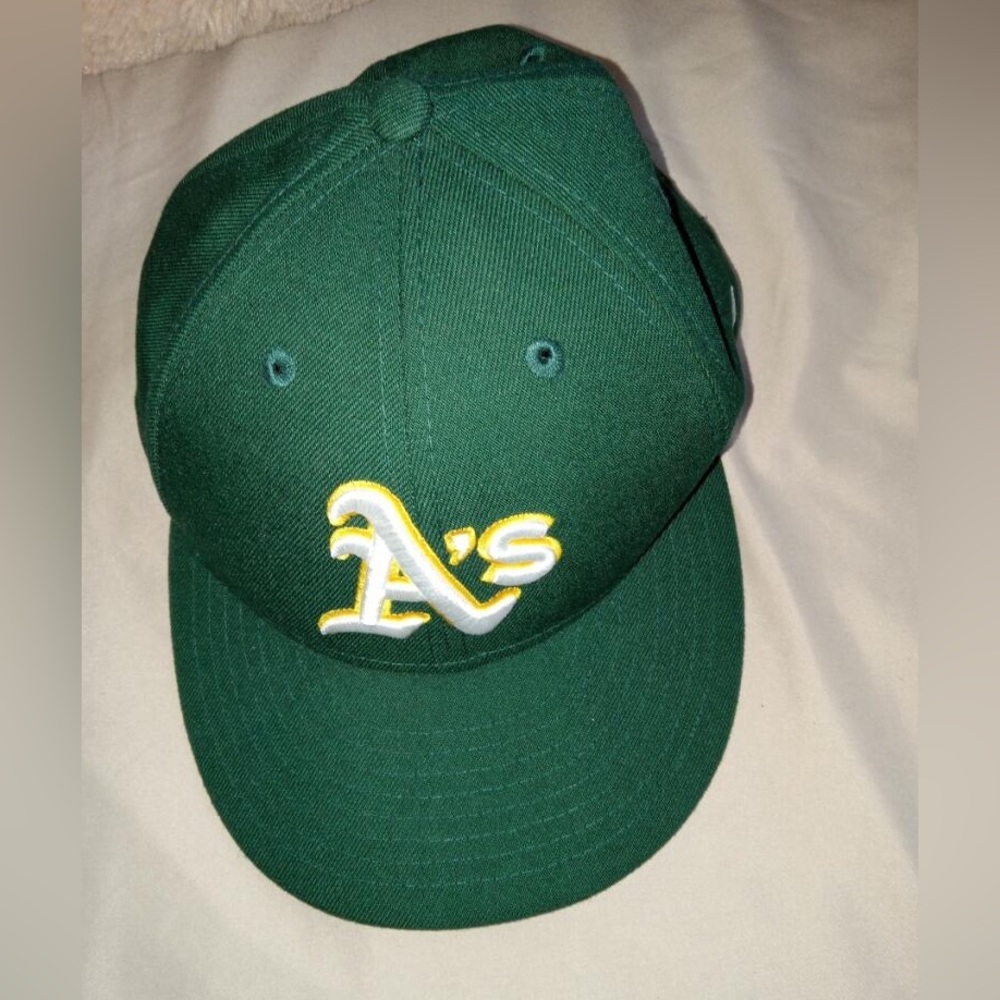 Oakland A’s athletics new era baseball cap size 7 1/2